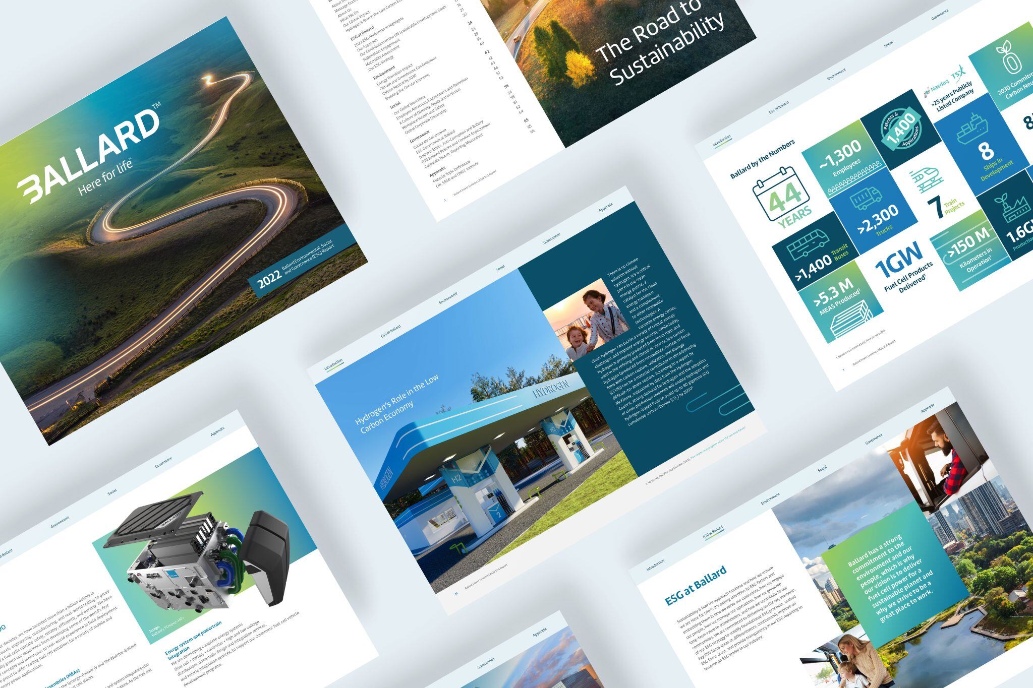 ballard sustainability report design